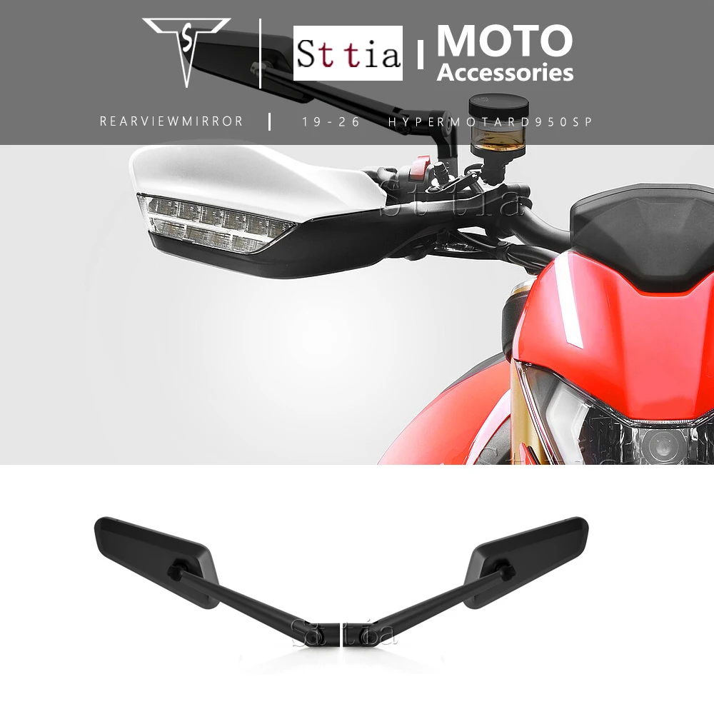 For Ducati Hypermotard 950 SP HYPERMOTARD 950 2019-2025 Motorcycle Adjustable Rearview Mirror Stealth Sport Winglet Mirrors Kit
For Ducati Hypermotard 950 SP HYPERMOTARD 950 2019-2025 Motorcycle Adjustable Rearview Mirror Stealth Sport Winglet Mirrors Kit