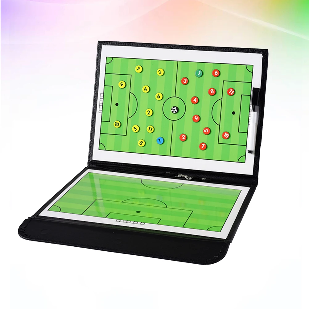 2. Magnetic Football Coaching Board Reusable Erase Clipboard Foldable Lightweight Tactical Whiteboard Marker Pen Fridge
2. Magnetic Football Coaching Board Reusable Erase Clipboard Foldable Lightweight Tactical Whiteboard Marker Pen Fridge