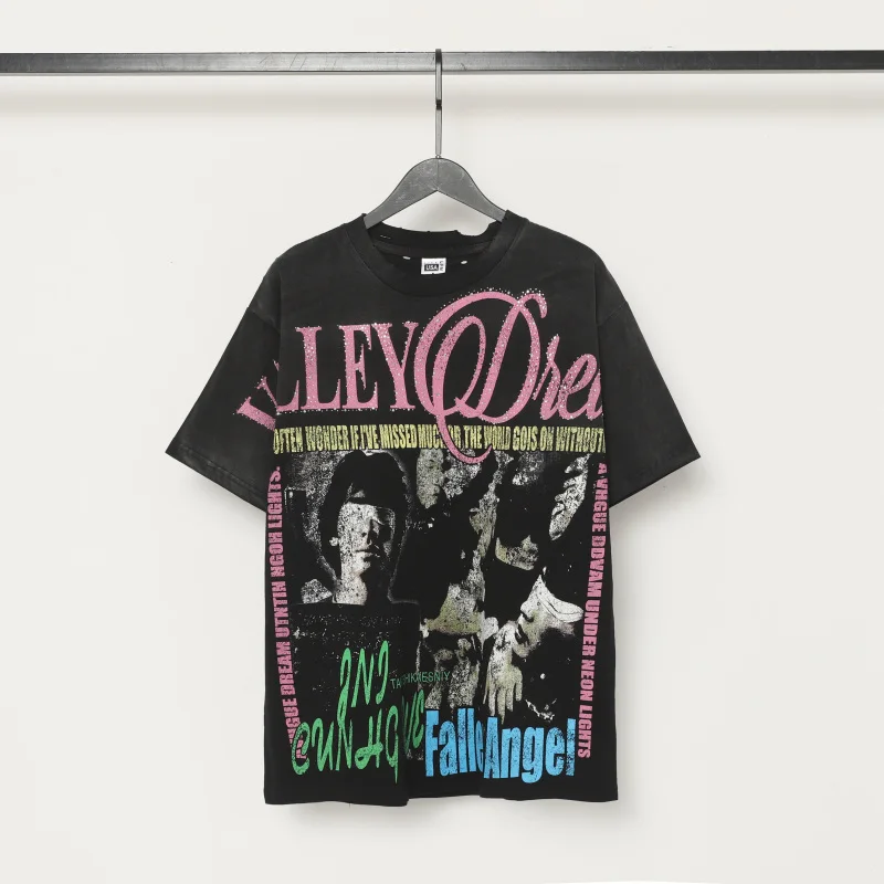 High Quality Pure Cotton Valley Dreams T shirt Men's High Street Brand Clothes Loose Short Sleevd T-shirts Valley Tops Tees
High Quality Pure Cotton Valley Dreams T shirt Men's High Street Brand Clothes Loose Short Sleevd T-shirts Valley Tops Tees