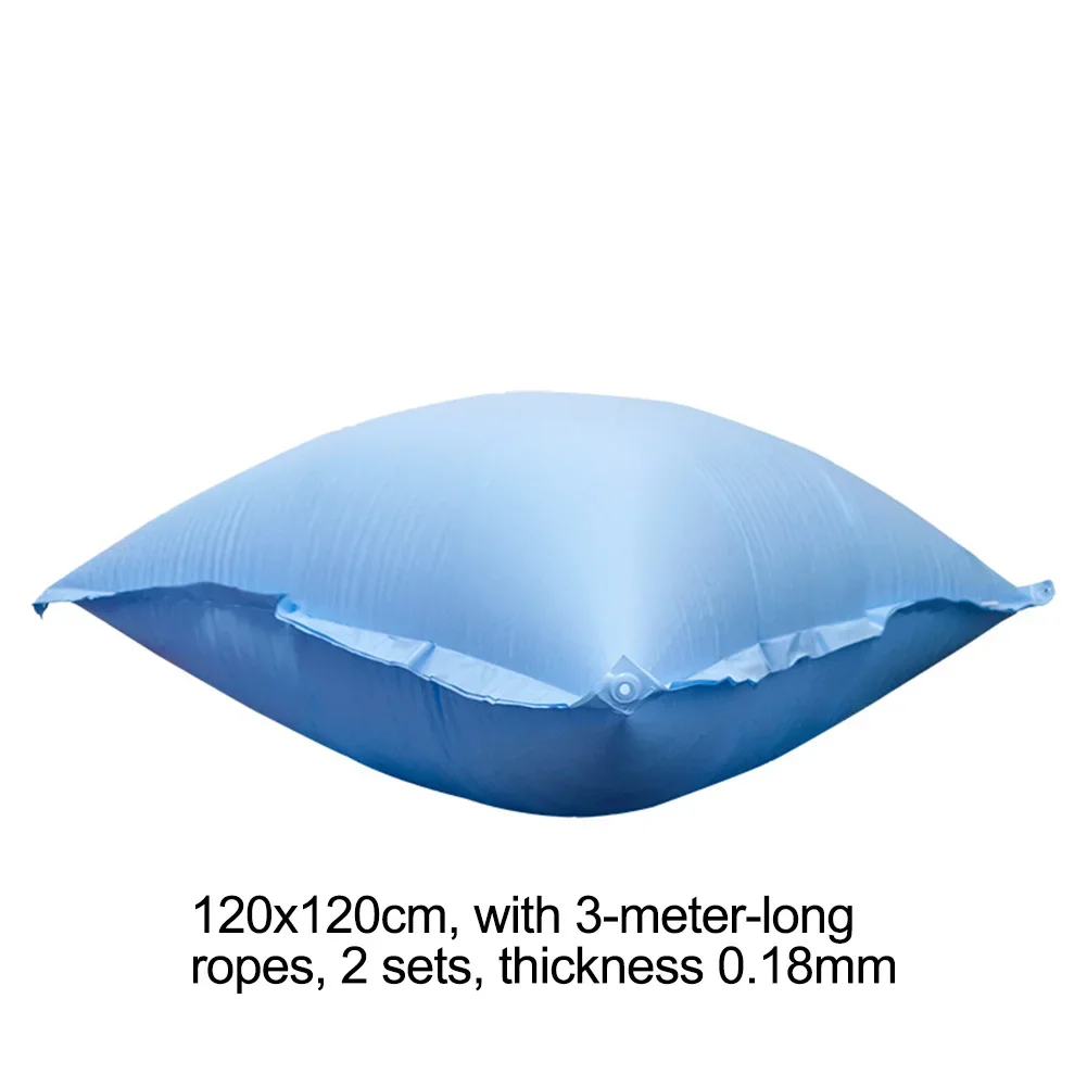 Inflatable pool pillow for above ground pools prevents rainwater and leaf buildup with easy rope fix thick PVC
Inflatable pool pillow for above ground pools prevents rainwater and leaf buildup with easy rope fix thick PVC