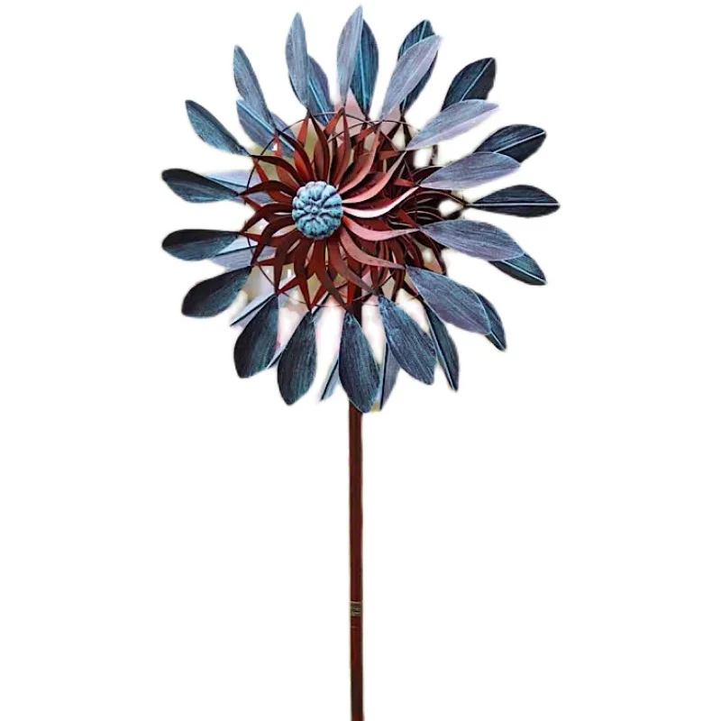 Courtyard New Balcony Iron Garden Villa Adjustable Windmill Insert Rotating Ornaments
Courtyard New Balcony Iron Garden Villa Adjustable Windmill Insert Rotating Ornaments