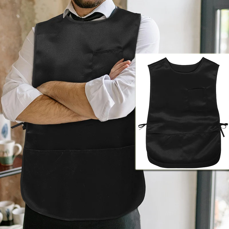 Kitchen Work Vest Artist Smock Apron for Women Smocks Clean Aprons Adults Household Cafe Aprons Polyester Baking Accessory
Kitchen Work Vest Artist Smock Apron for Women Smocks Clean Aprons Adults Household Cafe Aprons Polyester Baking Accessory