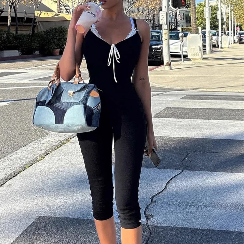 Летний комбинезон из полиэстера 2026 года в американском стиле для женщин: повседневный уличный модный тонкий комбинезон-боди для пляжа
Летний комбинезон из полиэстера 2026 года в американском стиле для женщин: повседневный уличный модный тонкий комбинезон-боди для пляжа