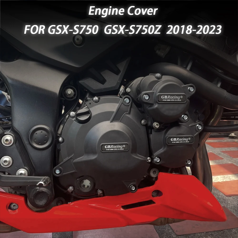 For Suzuki GSX-S750 GSX-S750Z 2018-2023 L7-M2 GBRacing Motorcycle Engine Protection Cover 
For Suzuki GSX-S750 GSX-S750Z 2018-2023 L7-M2 GBRacing Motorcycle Engine Protection Cover
