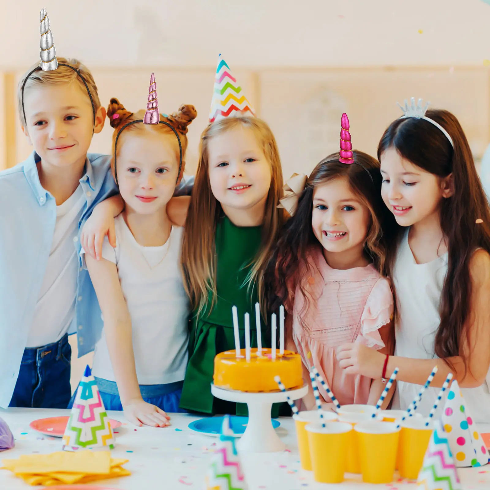 5pcs Children Unicorn Head Colorful Wrap For Girls Women Adjustable Tie Party Gift Unicorn Wrap Girl Hair Band Elastic Hair Tie
5pcs Children Unicorn Head Colorful Wrap For Girls Women Adjustable Tie Party Gift Unicorn Wrap Girl Hair Band Elastic Hair Tie