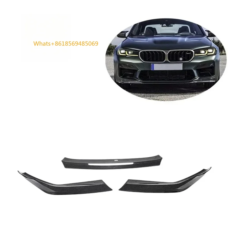 Factory Hot Selling Front Bumper Spoiler Sp Lip Fit 2021 F90 M5 3-PC CS Style Carbon Fiber LCI
Factory Hot Selling Front Bumper Spoiler Sp Lip Fit 2021 F90 M5 3-PC CS Style Carbon Fiber LCI