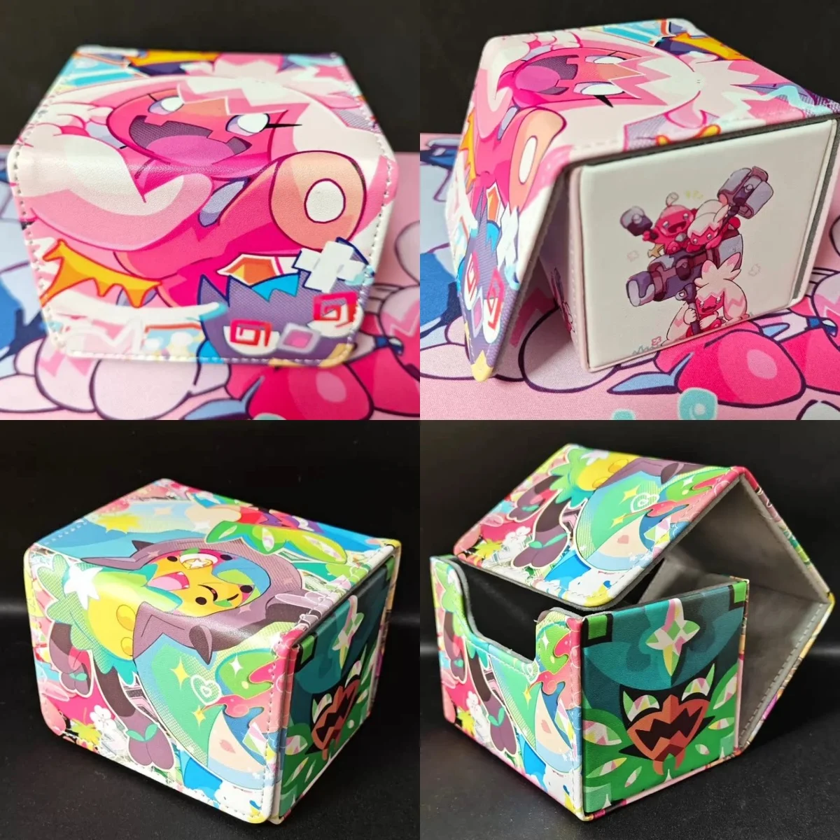 PTCG Tinkaton Theme Magnetic Leather Board Game Card Box Anime Ogerpon Opcg Ws Dtcg Game Collection Card Storage Box Toy Gift
PTCG Tinkaton Theme Magnetic Leather Board Game Card Box Anime Ogerpon Opcg Ws Dtcg Game Collection Card Storage Box Toy Gift