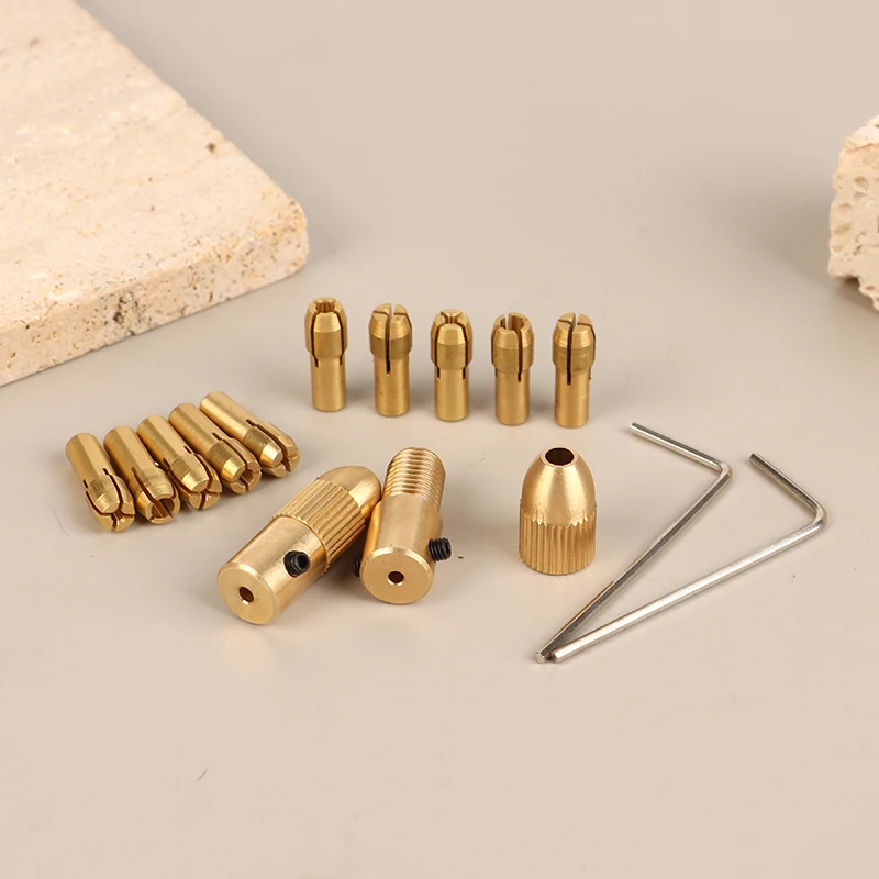 Seven-piece Set 2.0/2.35mm Micro Electric Drill Self-tightening Drill Chuck Universal Small Electric Drill Head Sandwich Core
Seven-piece Set 2.0/2.35mm Micro Electric Drill Self-tightening Drill Chuck Universal Small Electric Drill Head Sandwich Core