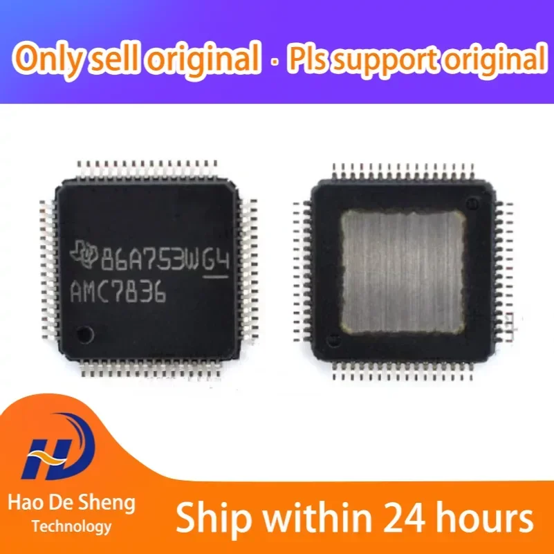 1PCS/LOT AMC7836IPAPR HTQFP64 AMC7836 New Original In Stock
1PCS/LOT AMC7836IPAPR HTQFP64 AMC7836 New Original In Stock