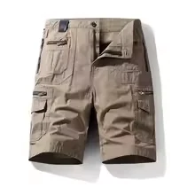Men's Cotton Cargo Shorts Casual Loose Straight Summer New Oversized Workwear Multi Pockets Outdoor Short
Men's Cotton Cargo Shorts Casual Loose Straight Summer New Oversized Workwear Multi Pockets Outdoor Short