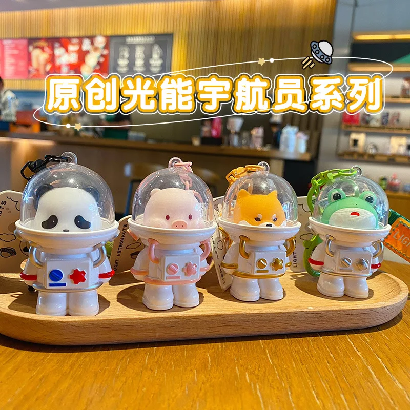 Original Light Energy Astronaut Cute Panda Animal Keychain Luminous Doll Fun Backpack Car Hanging Decoration Small Gift
Original Light Energy Astronaut Cute Panda Animal Keychain Luminous Doll Fun Backpack Car Hanging Decoration Small Gift