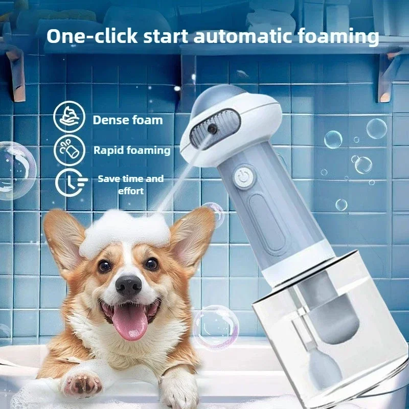 Automatic Dog Soap Dispenser Pet Cleaning Bathing Electric Foam Machine USB Mute Dog Grooming Machine Pet Accessories
Automatic Dog Soap Dispenser Pet Cleaning Bathing Electric Foam Machine USB Mute Dog Grooming Machine Pet Accessories