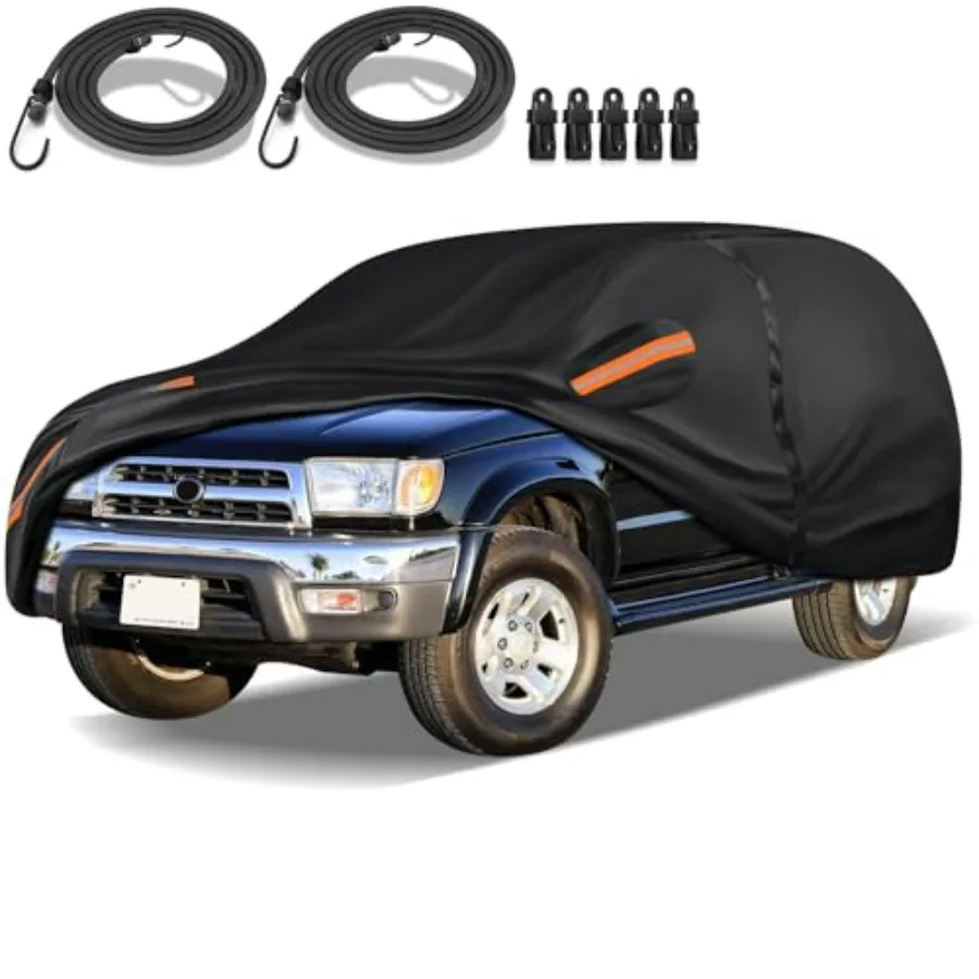Full car cover for 1984-2002 Toyota 4Runner, 16-layer ultra-heavy 600D Oxford cloth, black, all-weather protection against sun,
Full car cover for 1984-2002 Toyota 4Runner, 16-layer ultra-heavy 600D Oxford cloth, black, all-weather protection against sun,