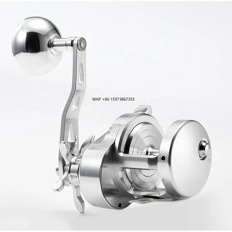 ECOODA EMB 1500 Silver Slow Pitch Jigging Reel Speed8+1 BB Full Metal Sea Water Boat Trolling Reel 15KG Drag Power River Lake
ECOODA EMB 1500 Silver Slow Pitch Jigging Reel Speed8+1 BB Full Metal Sea Water Boat Trolling Reel 15KG Drag Power River Lake