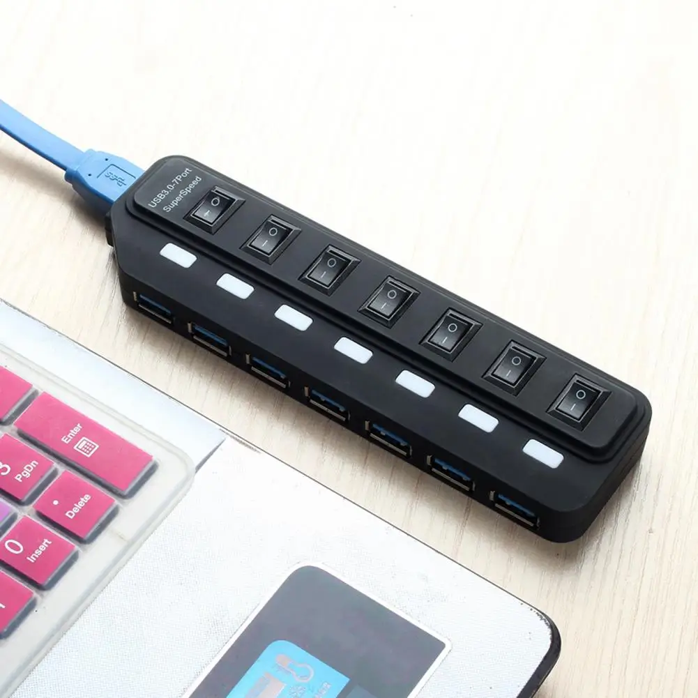 USB Hub 3.0 Hub USB 3 USB 2.0 Multi USB Splitter Power Adapter 7 Port Multiple Expander 2.0 with Switch for PC Accessories
USB Hub 3.0 Hub USB 3 USB 2.0 Multi USB Splitter Power Adapter 7 Port Multiple Expander 2.0 with Switch for PC Accessories