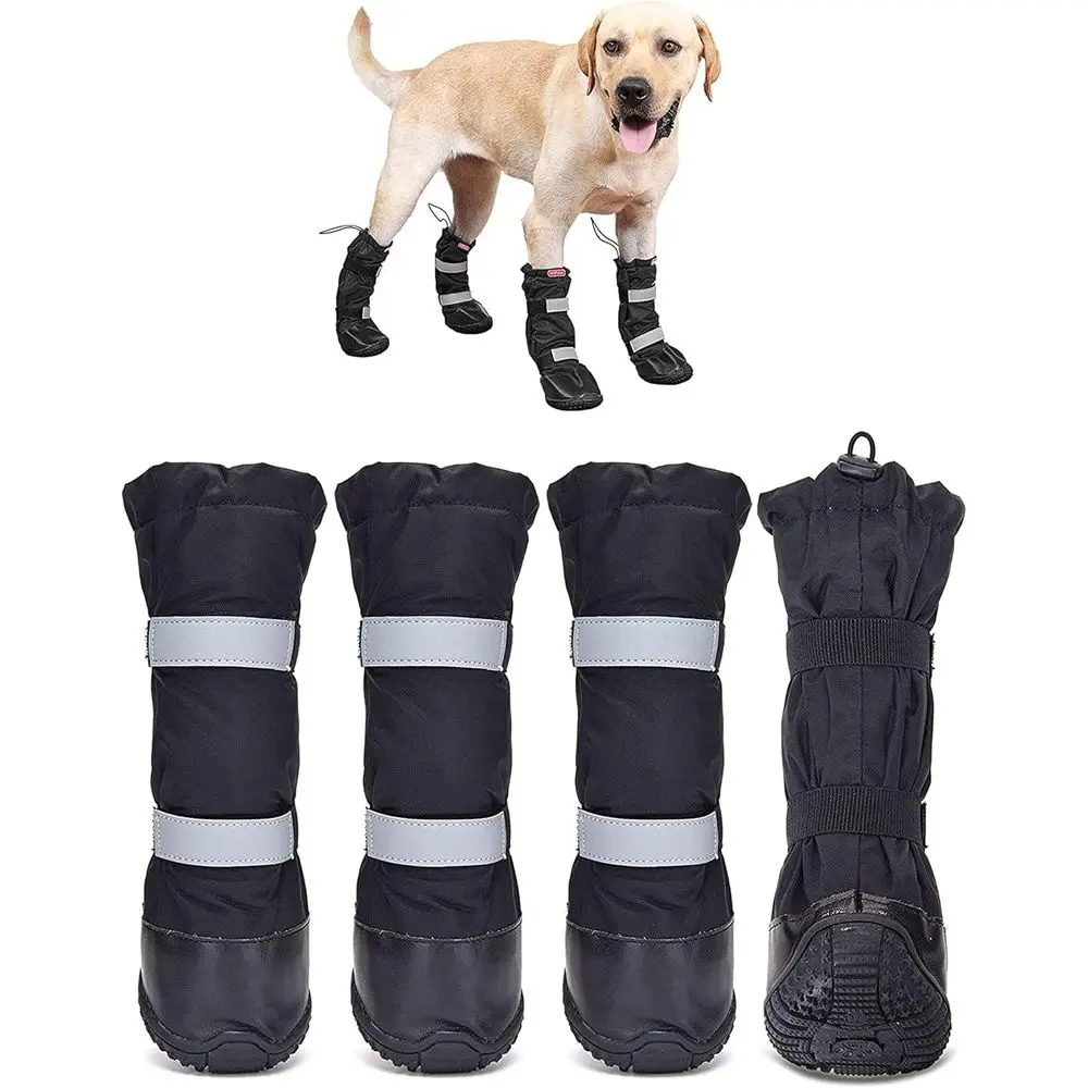 Non-Slip Waterproof Dog Boots for Medium to Large Dogs - Ideal for Outdoor Hiking and Walking in Winter Rain
Non-Slip Waterproof Dog Boots for Medium to Large Dogs - Ideal for Outdoor Hiking and Walking in Winter Rain