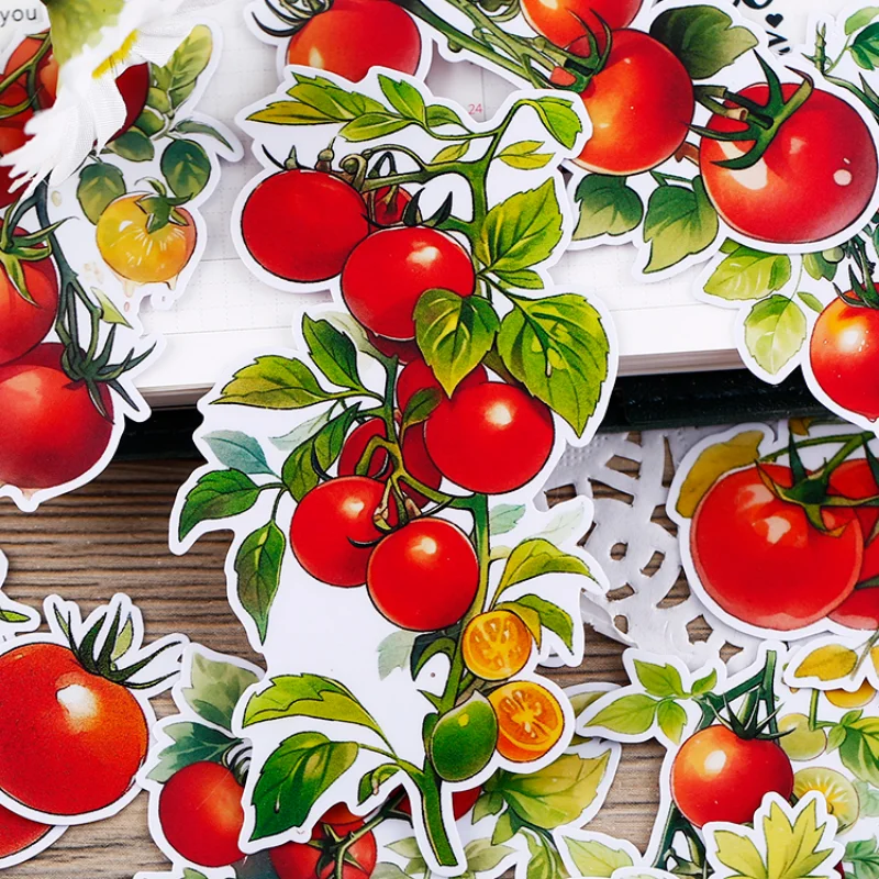 16pcs Cute Tomato Sticker for Journal or Planner Decoration, Waterproof and Artsy Stationery Set scrapbooking
16pcs Cute Tomato Sticker for Journal or Planner Decoration, Waterproof and Artsy Stationery Set scrapbooking