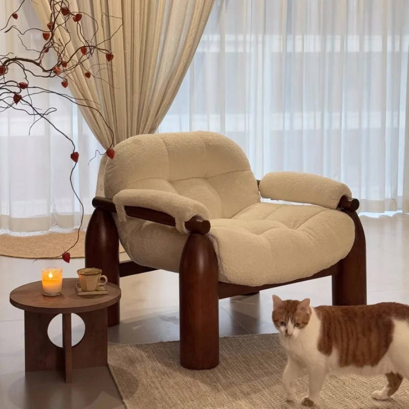 Среднее расслабляющее кресло, диван, диван из массива дерева, одиночный ретро-стиль, гостиная и проживание в семье, дизайнерская тканевая кремовая мебель для отдыха 
Среднее расслабляющее кресло, диван, диван из массива дерева, одиночный ретро-стиль, гостиная и проживание в семье, дизайнерская тканевая кремовая мебель для отдыха