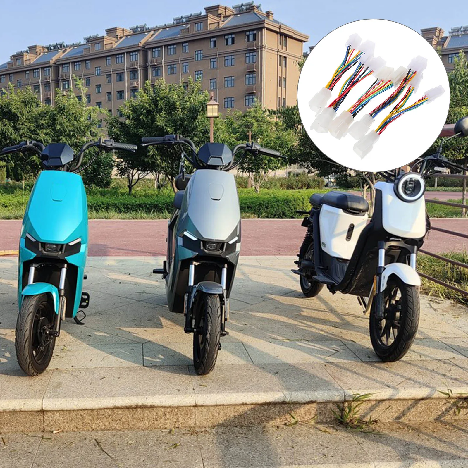 5pcs Electric Bike Controller Motor Extension Cable Waterproof Wire Connector Scooter Bicycle Conversion Adapter Kit Pvc
5pcs Electric Bike Controller Motor Extension Cable Waterproof Wire Connector Scooter Bicycle Conversion Adapter Kit Pvc