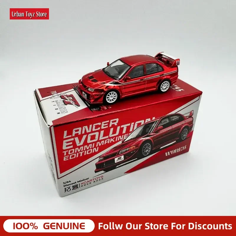Оригинальная коллекционная модель автомобиля Xcartoys Hec Limited 1:64 Mitsubishi Lancer Evo 6 Chrome Red JDM из литого сплава для фанатов
Оригинальная коллекционная модель автомобиля Xcartoys Hec Limited 1:64 Mitsubishi Lancer Evo 6 Chrome Red JDM из литого сплава для фанатов