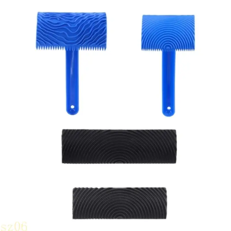 Q2Q4 Solid Texture Paint Roller Tool For Wall Furniture Decoration Crafting
Q2Q4 Solid Texture Paint Roller Tool For Wall Furniture Decoration Crafting