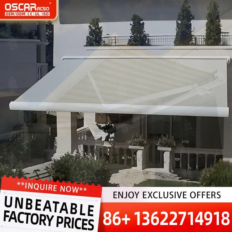 Выдвижной водонепроницаемый ручной садовый солнцезащитный козырек, алюминиевый тент, навес для патио, уличный чехол на крышу, выдвижной тент
Выдвижной водонепроницаемый ручной садовый солнцезащитный козырек, алюминиевый тент, навес для патио, уличный чехол на крышу, выдвижной тент