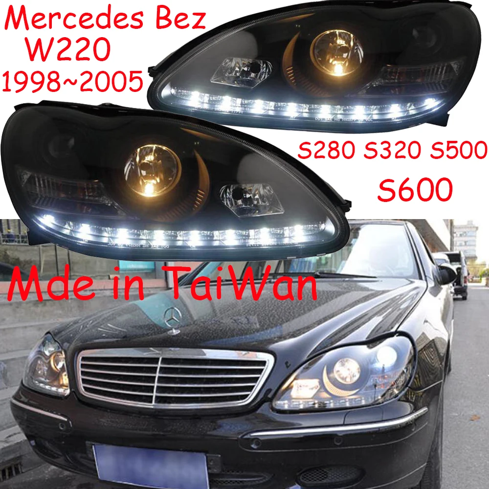 Головной фонарь для бампера автомобиля Mercedes Benz w220, 1998-Y
Головной фонарь для бампера автомобиля Mercedes Benz w220, 1998-Y