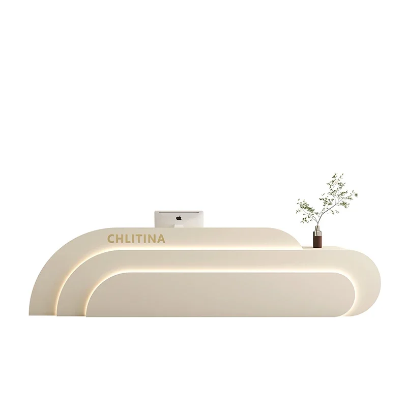 Restaurant Reception Desks Beauty Salon Modern Store White Shop Bar Front Desk Luxury Bancone Reception Luxury Furnitures
Restaurant Reception Desks Beauty Salon Modern Store White Shop Bar Front Desk Luxury Bancone Reception Luxury Furnitures
