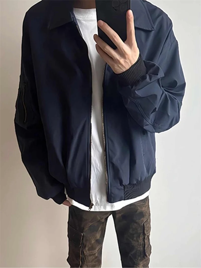 Винтажная мужская бейсбольная одежда Pilot Jaet, повседневная одежда, полиэстер, нейлон Cosite Fiber, свободный крой, длинный све, осень-зима
Винтажная мужская бейсбольная одежда Pilot Jaet, повседневная одежда, полиэстер, нейлон Cosite Fiber, свободный крой, длинный све, осень-зима