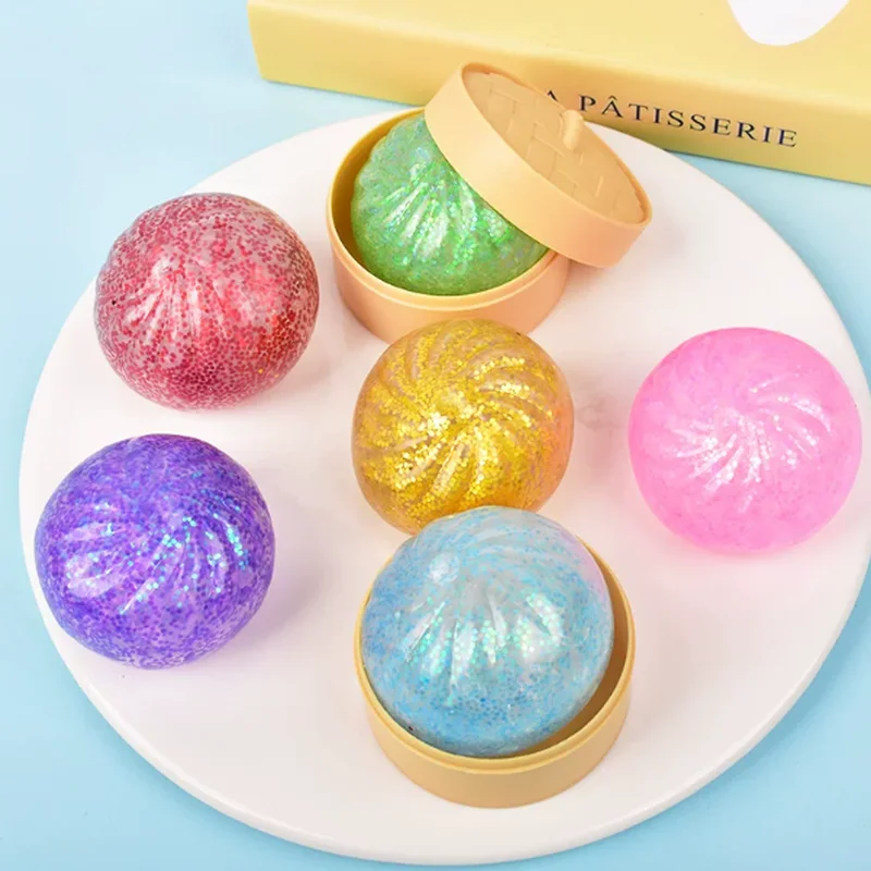 New In Stock Decompression Color Smiling Face Simulation Steamed Bun Squeezing Music Cute Impressions Quick Rebound Food
New In Stock Decompression Color Smiling Face Simulation Steamed Bun Squeezing Music Cute Impressions Quick Rebound Food
