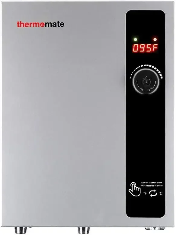 Tankless Water Heater Electric 18kW 208~240 Volt, On Demand Instant Endless Hot Water Heater, Digital Temperature
Tankless Water Heater Electric 18kW 208~240 Volt, On Demand Instant Endless Hot Water Heater, Digital Temperature