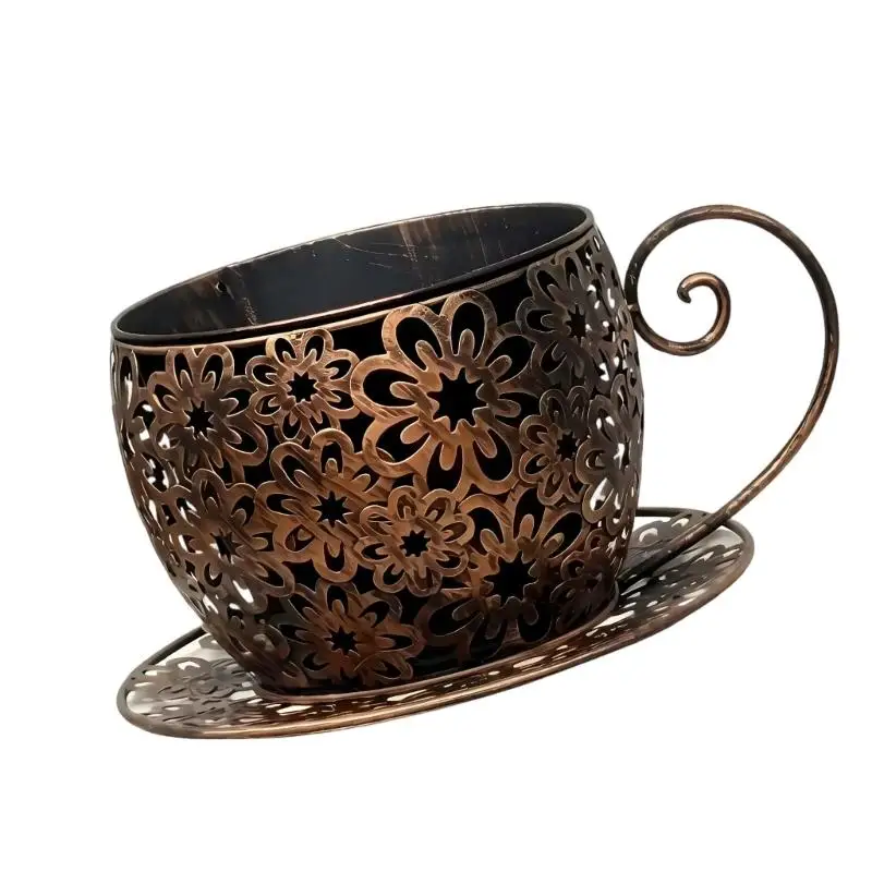 G6KF Traditional Charm Iron Planter Container For Plant Herbs Flowers Desktop Display
G6KF Traditional Charm Iron Planter Container For Plant Herbs Flowers Desktop Display