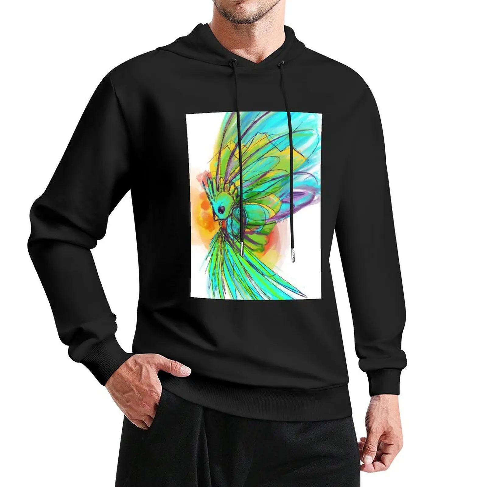 Watercolor and Ink Quetzal Pullover Hoodie autumn mens designer clothes hoodie streetwear
Watercolor and Ink Quetzal Pullover Hoodie autumn mens designer clothes hoodie streetwear