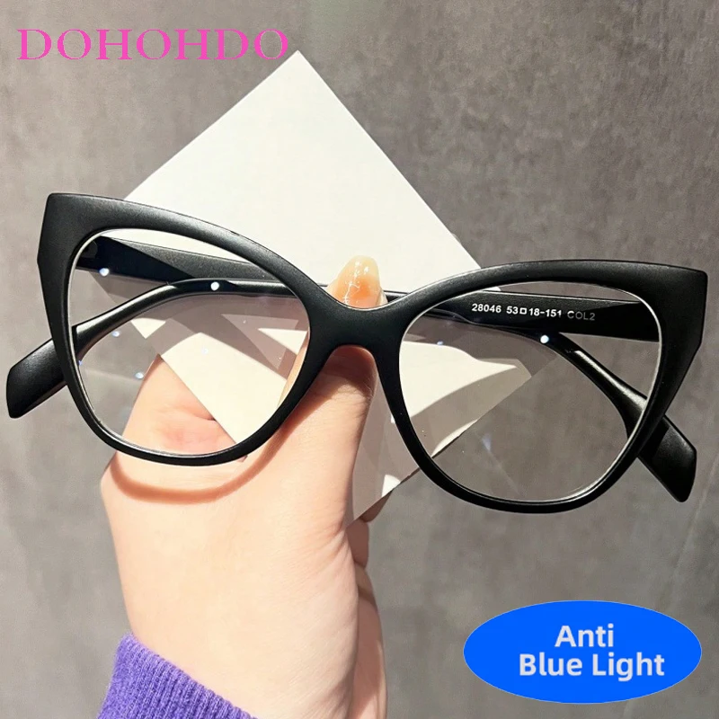 Vintage Trendy Brand Designer Blue Light Cat Eye Glasses For Men Women Computer Classic Optical Glasses For Gaming Unisex Ladies
Vintage Trendy Brand Designer Blue Light Cat Eye Glasses For Men Women Computer Classic Optical Glasses For Gaming Unisex Ladies