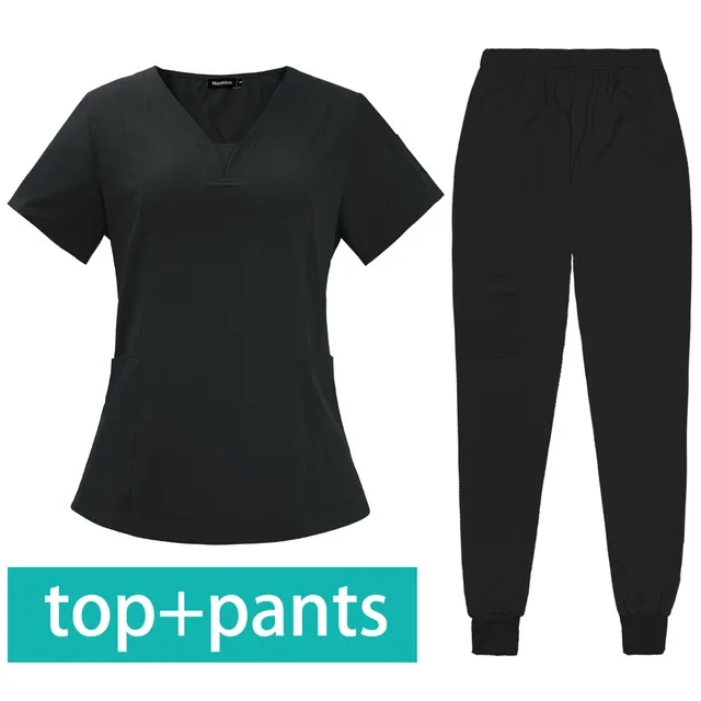 Surgical Uniforms Woman Scrub Set Medical Nurse Beauty Salon Workwear Clinical Scrubs Top + Pant Spa Doctor Nursing Tunic Suit
Surgical Uniforms Woman Scrub Set Medical Nurse Beauty Salon Workwear Clinical Scrubs Top + Pant Spa Doctor Nursing Tunic Suit