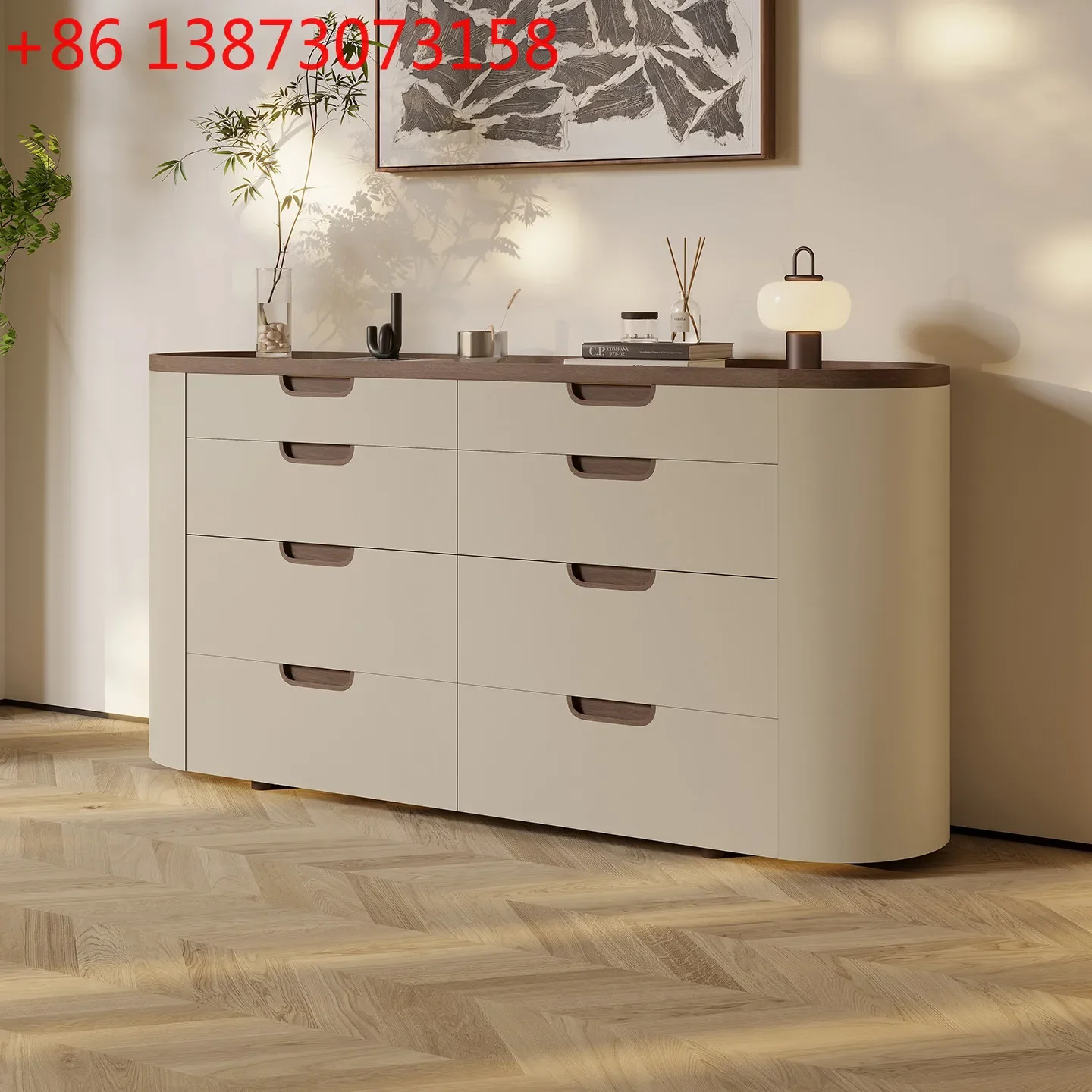 Italian minimalist premium sense retro minimalist living room bedroom bedside locker
Italian minimalist premium sense retro minimalist living room bedroom bedside locker