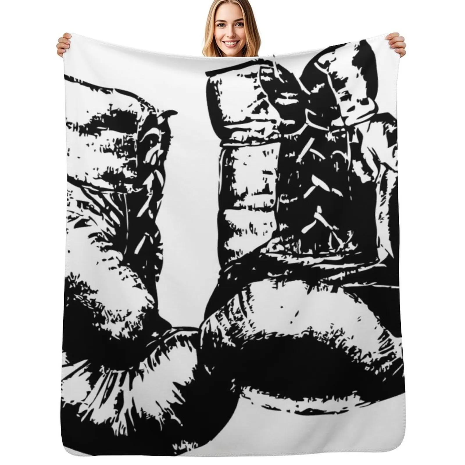 Boxing Gloves Throw Blanket Portable Lightweight Blanket for Travel Camping
Boxing Gloves Throw Blanket Portable Lightweight Blanket for Travel Camping