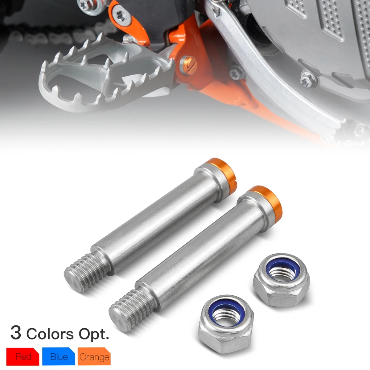 NICECNC For KTM EXC 300 2004-2022 EXC EXC-F SX 125 250 300 350 400 450 SXF SMR XC XCF XCW 500 Motorcycle Foot Peg Footrest Pins
NICECNC For KTM EXC 300 2004-2022 EXC EXC-F SX 125 250 300 350 400 450 SXF SMR XC XCF XCW 500 Motorcycle Foot Peg Footrest Pins