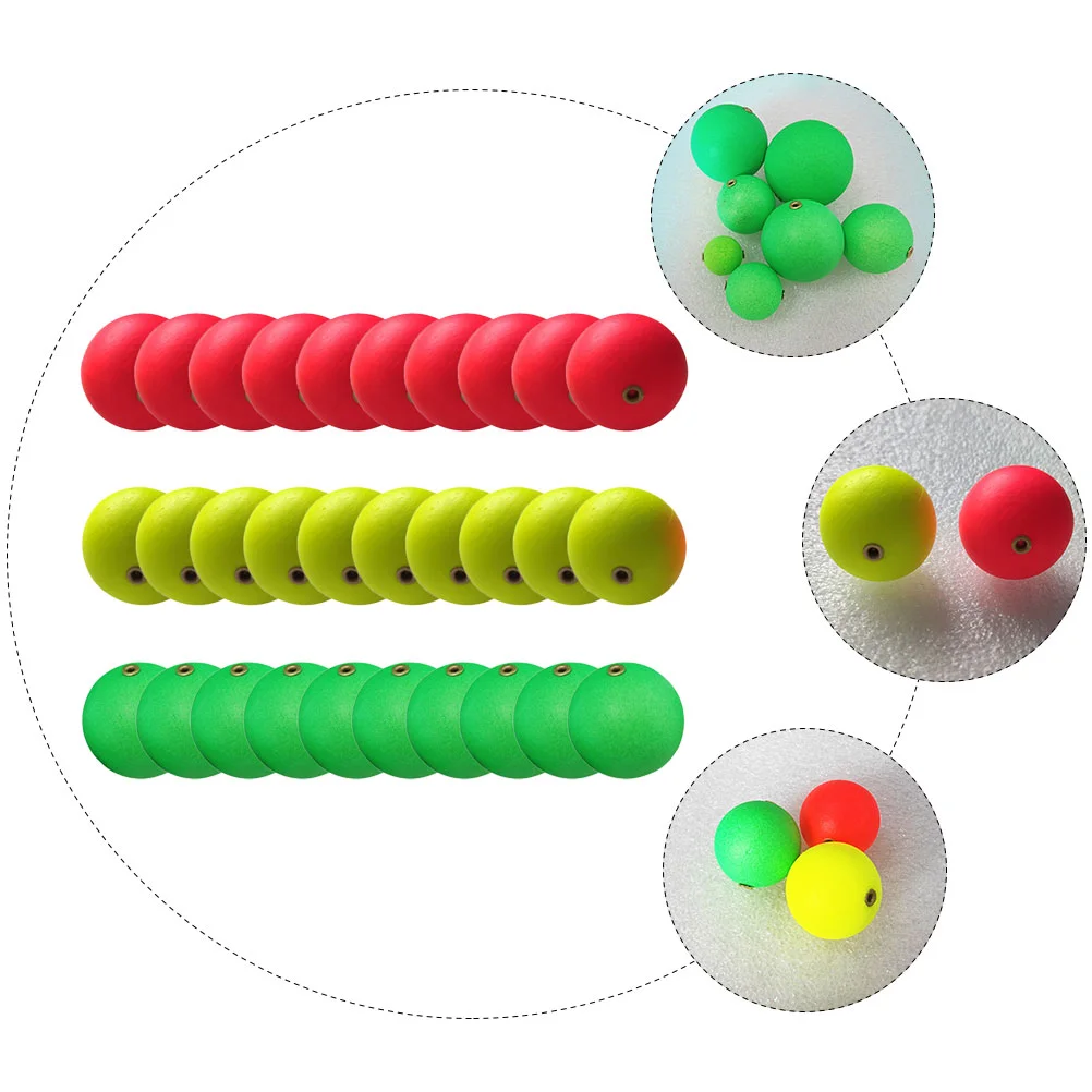 30 Pcs Fishing Float Foam Floats Balss Outdoors Ball Inflatable Circle Floaters
30 Pcs Fishing Float Foam Floats Balss Outdoors Ball Inflatable Circle Floaters
