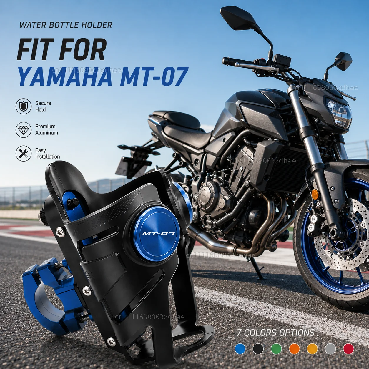 Motorcycle Water Bottle Holder For YAMAHA MT-07 MT07 MT 07 2014-2022 Coffee Beverage Tea Cup Support Modification Accessories
Motorcycle Water Bottle Holder For YAMAHA MT-07 MT07 MT 07 2014-2022 Coffee Beverage Tea Cup Support Modification Accessories
