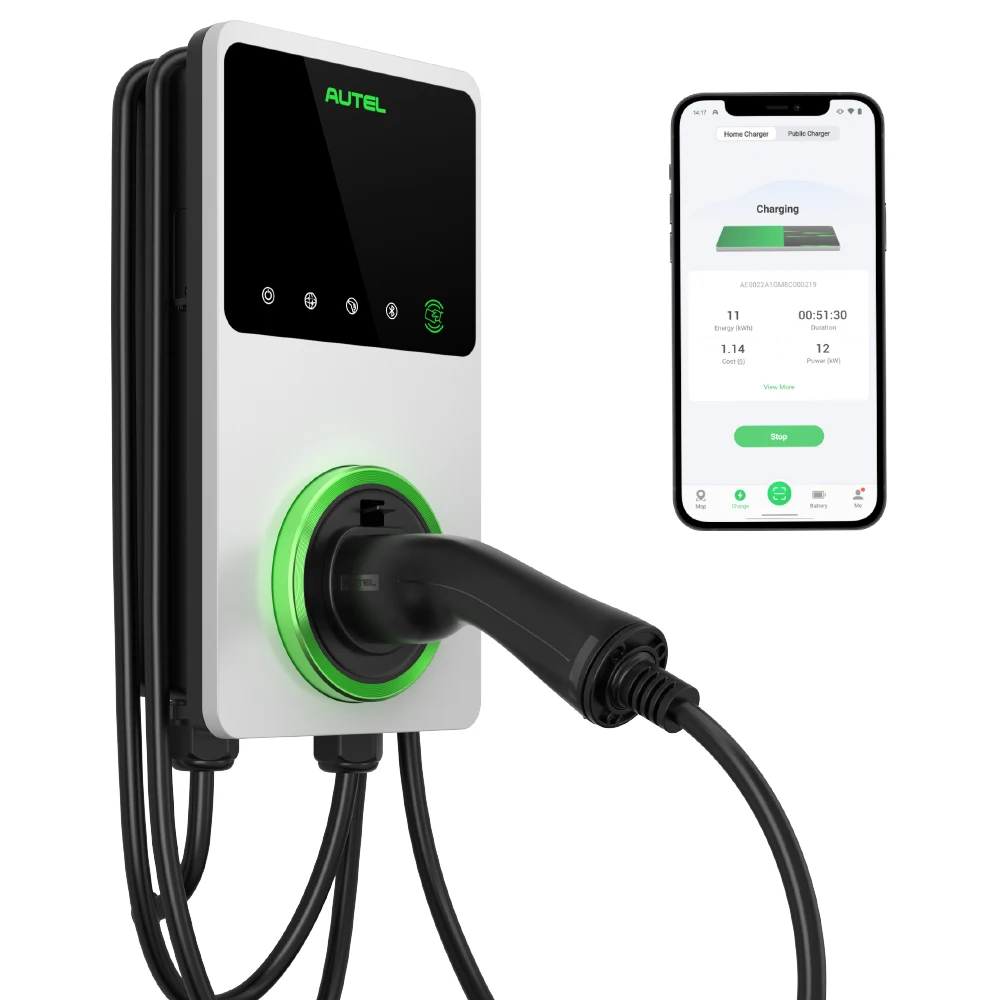 AUTEL EU EV Chargers Ac Charging Pile Wall Box EV Charger 7kW 11kW 22kW Car Charging Station For Lixiang Ev Charger Station
AUTEL EU EV Chargers Ac Charging Pile Wall Box EV Charger 7kW 11kW 22kW Car Charging Station For Lixiang Ev Charger Station