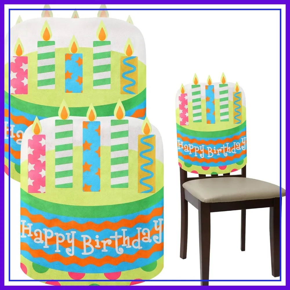 Birthday Chair Cover Set of 2 Kids Classroom Seat Decorations for Party Home School Office Blue
Birthday Chair Cover Set of 2 Kids Classroom Seat Decorations for Party Home School Office Blue