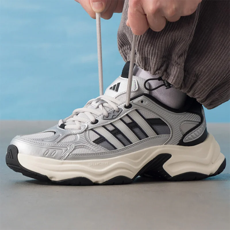 Adidas Silver Retro Chunky Dad Sneakers Mesh Shock Absorbing Platform Walking Trainers Men Women KJ9522
Adidas Silver Retro Chunky Dad Sneakers Mesh Shock Absorbing Platform Walking Trainers Men Women KJ9522