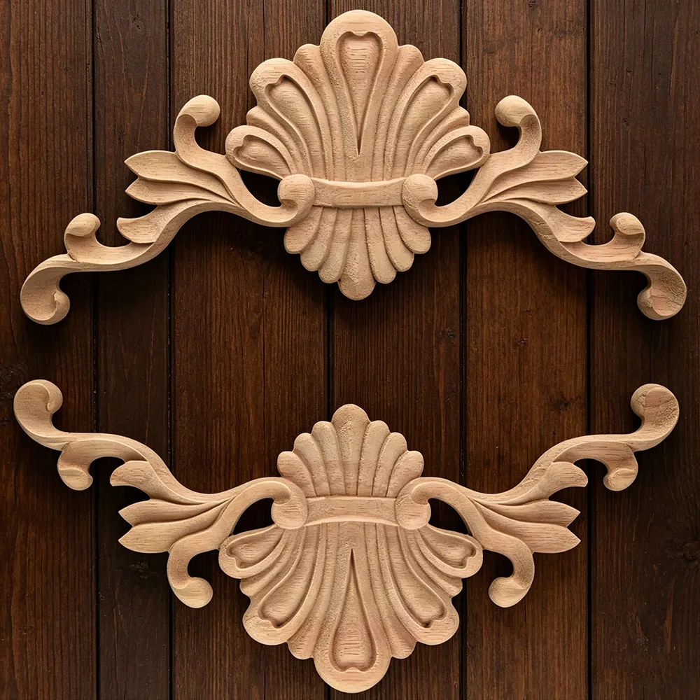 2PCS 35cm Wood Carving Carved Applique Square Miniature Furniture Accessories Door Wall Vintage Home Decor Figurines Miniatures
2PCS 35cm Wood Carving Carved Applique Square Miniature Furniture Accessories Door Wall Vintage Home Decor Figurines Miniatures
