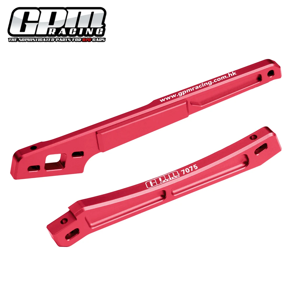 GPM Metal 7075 Alloy Front Rear Chassis Brace Support Frame Rod ARA320756 + ARA320754 for ARRMA 1/8 KRATON EXB V6 6S BLX RC Car
GPM Metal 7075 Alloy Front Rear Chassis Brace Support Frame Rod ARA320756 + ARA320754 for ARRMA 1/8 KRATON EXB V6 6S BLX RC Car