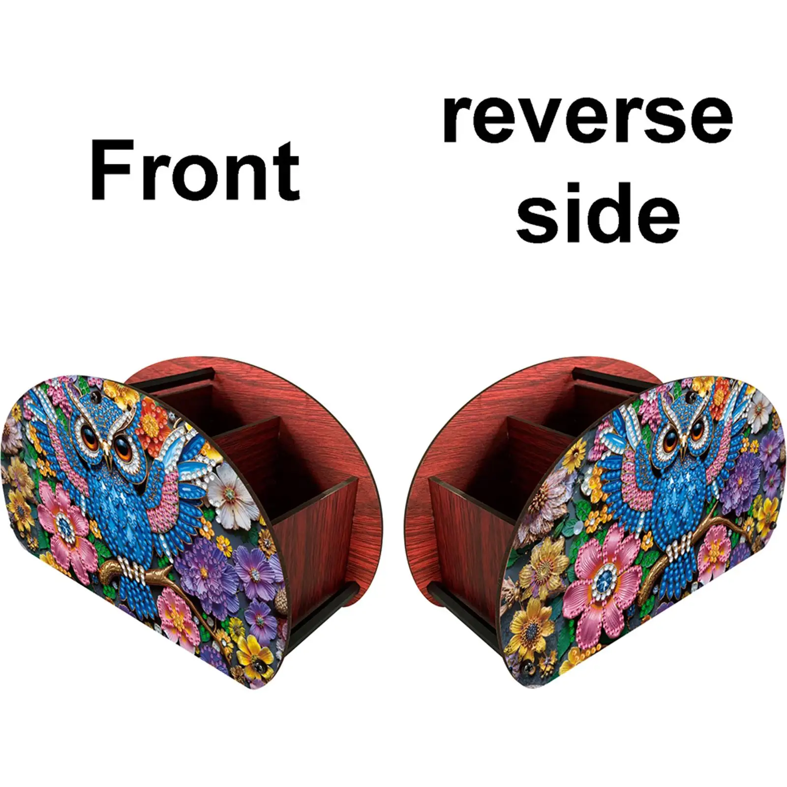 Драгоценная сова DIY деревянная алмазная живопись многосеточный ящик для хранения настольный органайзер
Драгоценная сова DIY деревянная алмазная живопись многосеточный ящик для хранения настольный органайзер