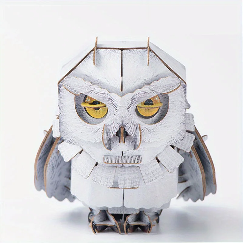76 Pcs Snow Owl 3d Paper Assembly Simulation Home Decoration Crafts, Small Ornaments Miniature Models
76 Pcs Snow Owl 3d Paper Assembly Simulation Home Decoration Crafts, Small Ornaments Miniature Models
