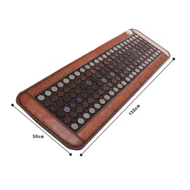 Brown Jade Heating Mat With Heat Therapy of Stones Tourmaline - Negative Ions - Mesh Mat With Adjustable Timer & Temperature
Brown Jade Heating Mat With Heat Therapy of Stones Tourmaline - Negative Ions - Mesh Mat With Adjustable Timer & Temperature