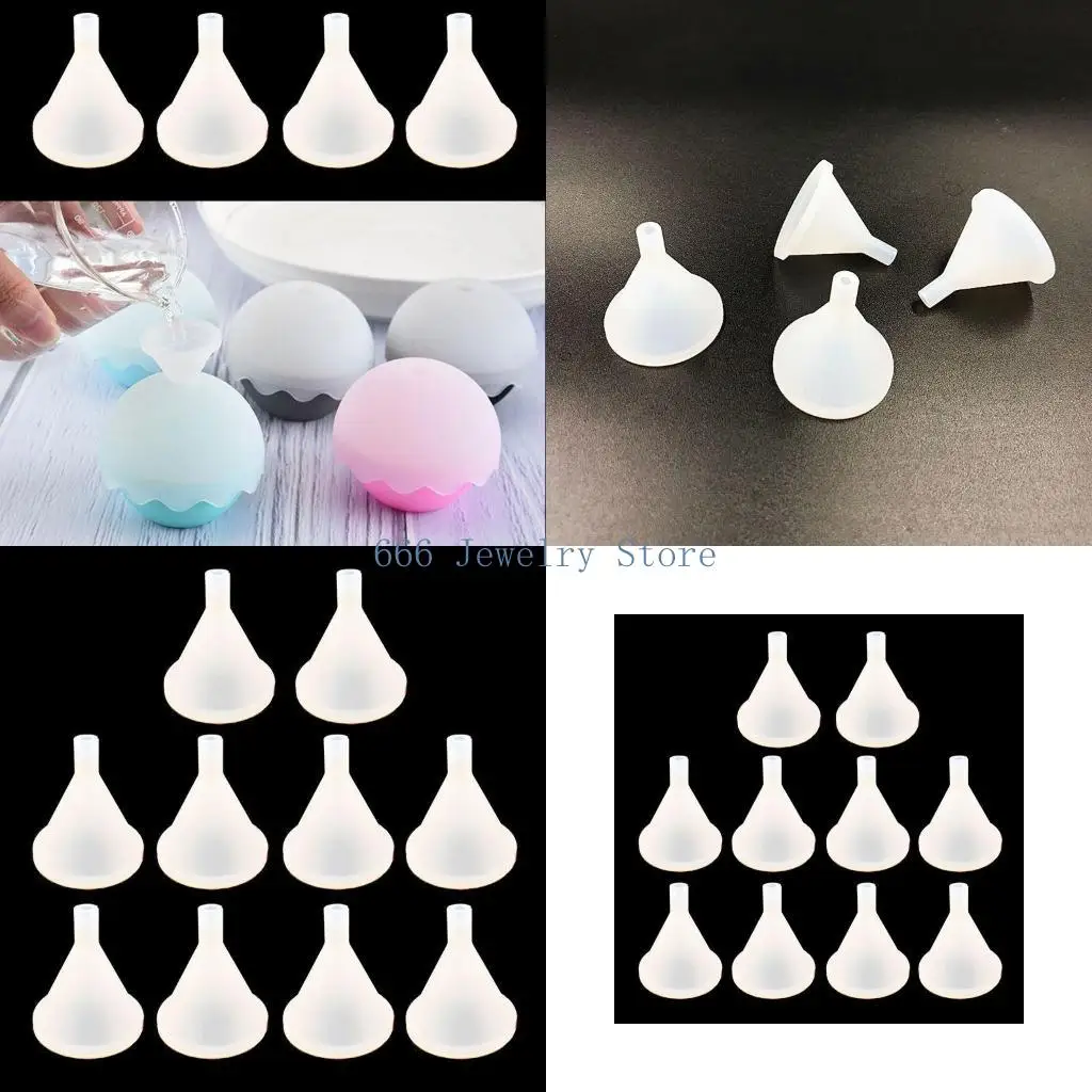 F2TD Mini Silicone Funnel Small Mouth Liquid Oil Epoxy Resin Casting Supplies
F2TD Mini Silicone Funnel Small Mouth Liquid Oil Epoxy Resin Casting Supplies
