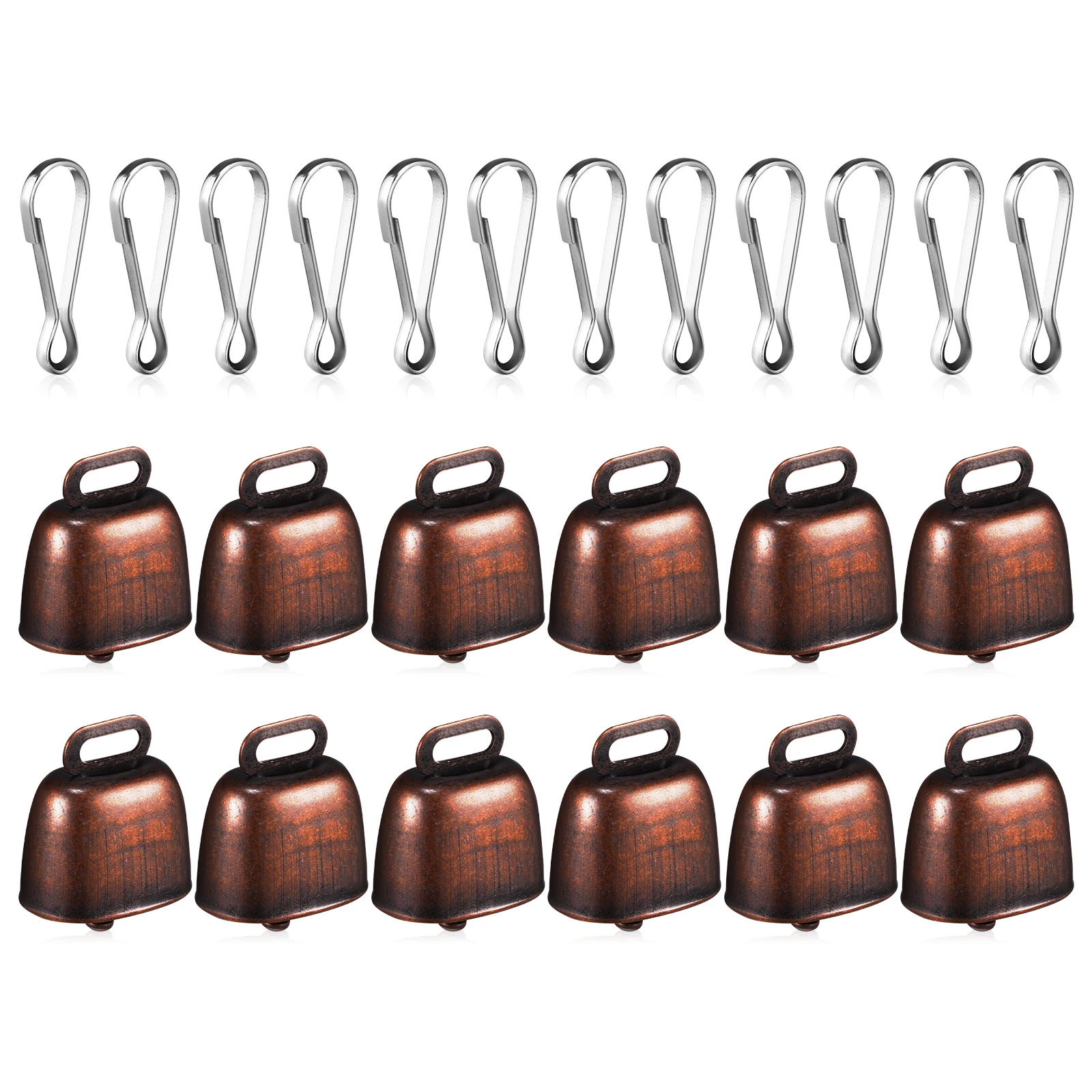 12pcs 35mm Red Ancient Copper Cow Bells Lacquered 25mm Buckles 2m Hemp Rope Durable Electroplated Farm Animal Bell Loud
12pcs 35mm Red Ancient Copper Cow Bells Lacquered 25mm Buckles 2m Hemp Rope Durable Electroplated Farm Animal Bell Loud